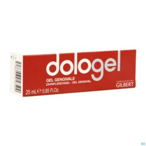 Packshot Dologel Tandvleesbalsem Tube 25ml
