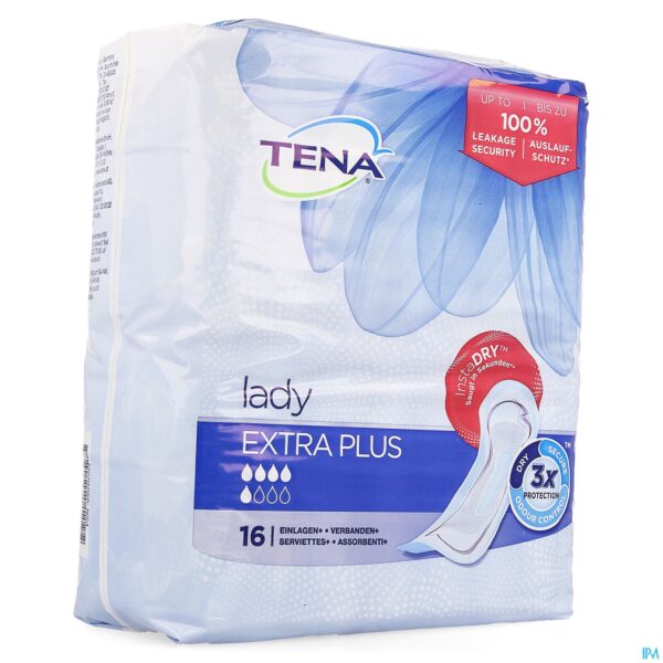 Packshot Tena Discreet Extra Plus 16