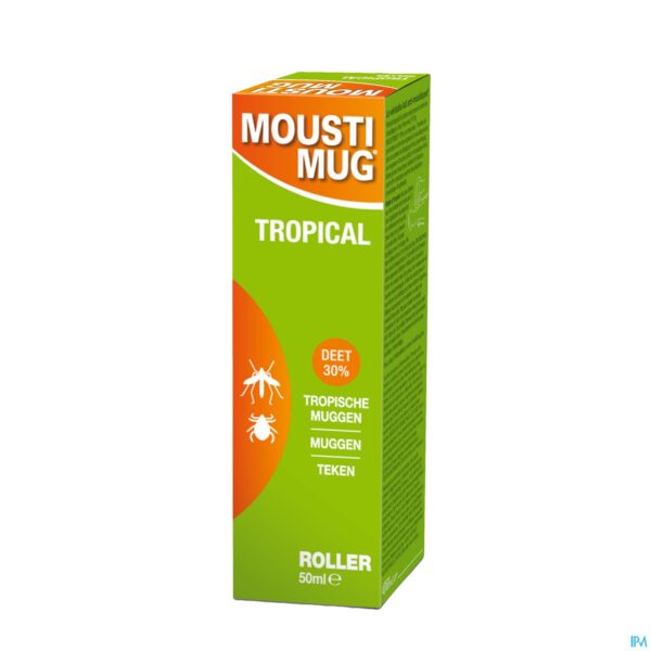 Packshot Moustimug Tropical Roller 50ml Packshot Moustimug Tropical Roller 50ml