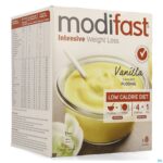 Packshot Modifast Intensive Vanilla Flavoured Pudding 8x55g