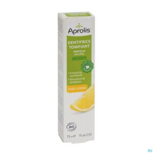 Packshot Aprolis Tandp Tonifierend Z/munt Bio Tube 75ml