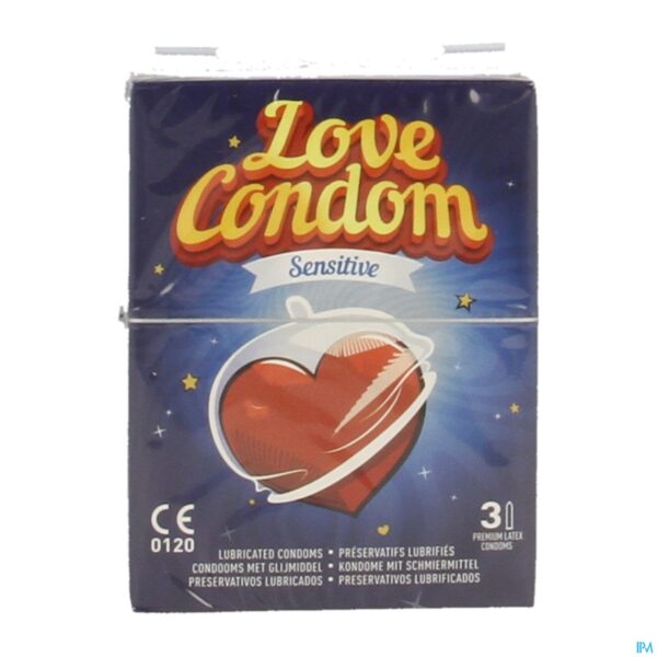 Packshot Love Condom Sensitive Preservatif/ Condoom 3