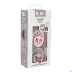 Packshot Bibs 2 Fopspeen Boheme Duo Blossom/lilac 2
