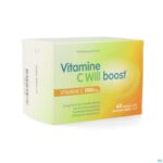 Packshot Vitamine C Will Boost Caps 60