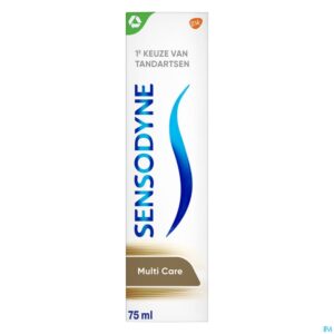 Packshot Sensodyne Multicare Tandpasta Tube 75ml
