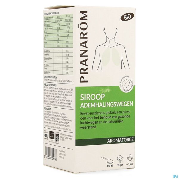 Packshot Aromaforce Bio Siroop 150ml