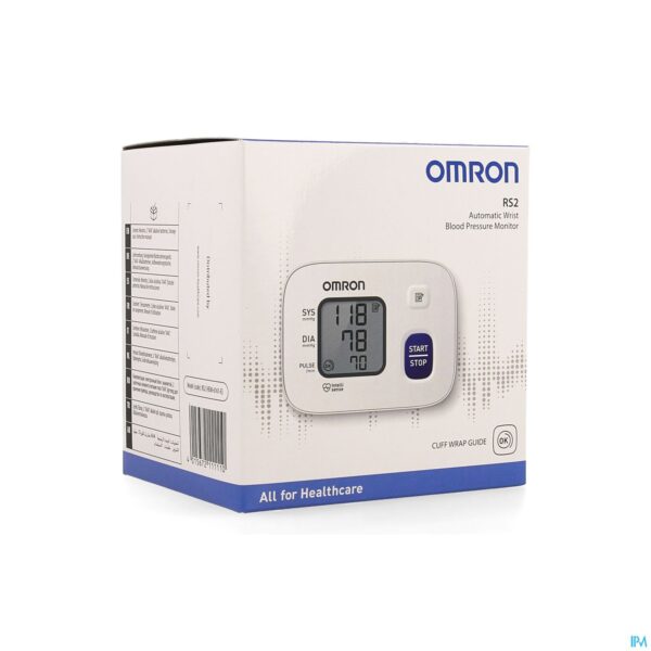 Packshot Omron Rs2 Bloeddrukmeter Pols Hem6161e