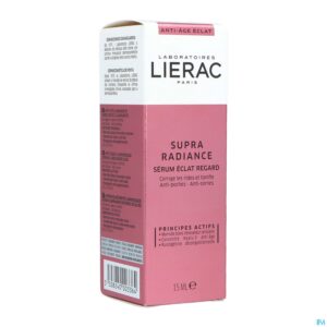 Packshot Lierac Supra Radiance Ogen Pompfl 15ml