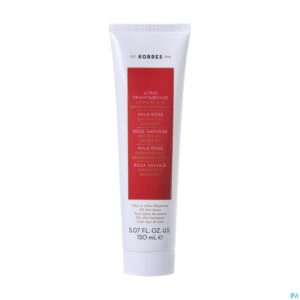 Packshot Korres Kf Wild Rose Exfolierende Emulsie 150ml