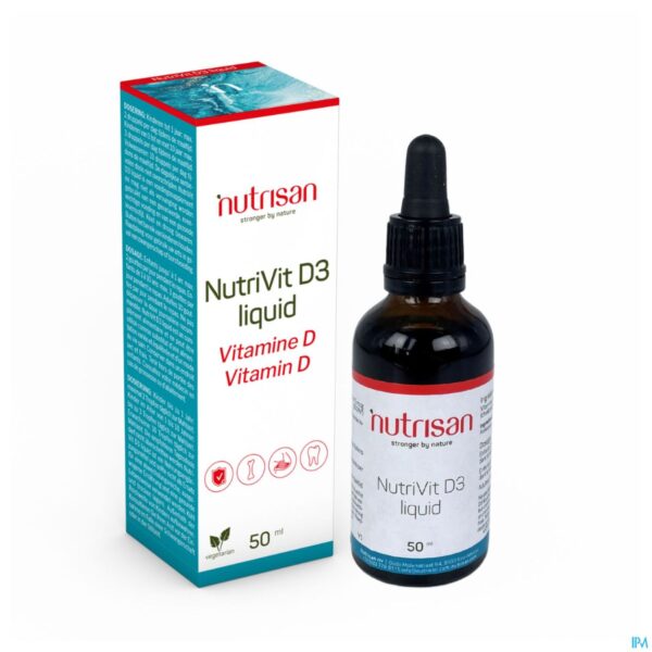 Productshot Nutrivit D3 Liquid 50ml Nutrisan