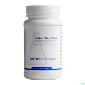 Packshot Biotics C Plus Comp 100x500mg Nf