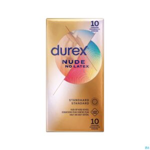 Packshot Durex Nude No Latex Condoms 10