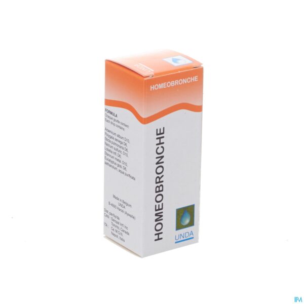 Packshot Homeobronche Gutt 20ml Unda