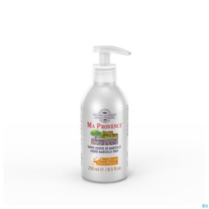 Packshot Ma Provence Vloeiebare Zeep Oranjebloesem 250ml