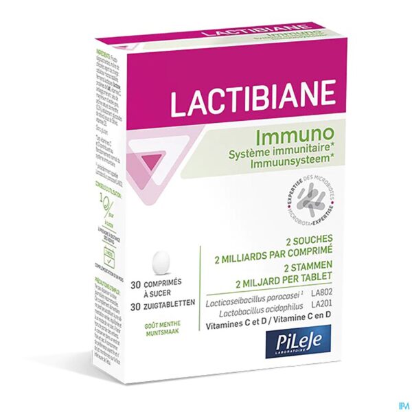 Packshot Lactibiane Immuno Zuigtabl 30