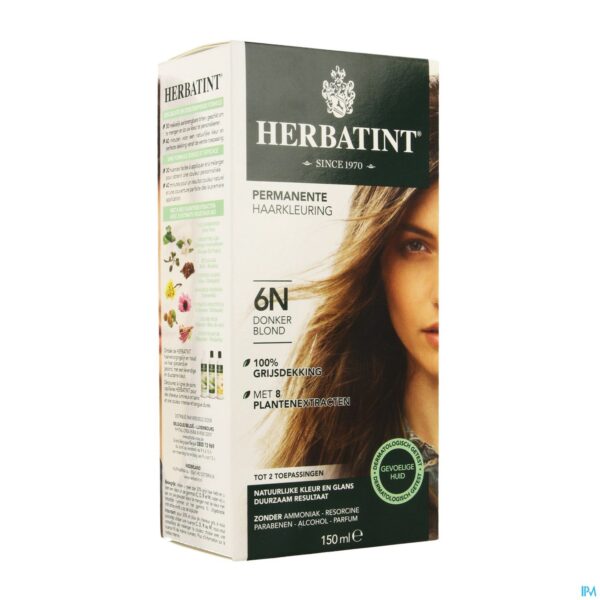 Packshot Herbatint Blond Donker 6n 150ml