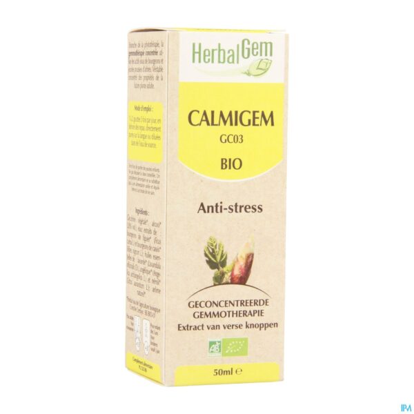 Packshot Herbalgem Calmigem Relaxerend Complex Gutt 50ml