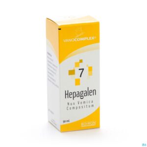 Packshot Vanocomplex N 7 Hepagalen Gutt 50ml Unda