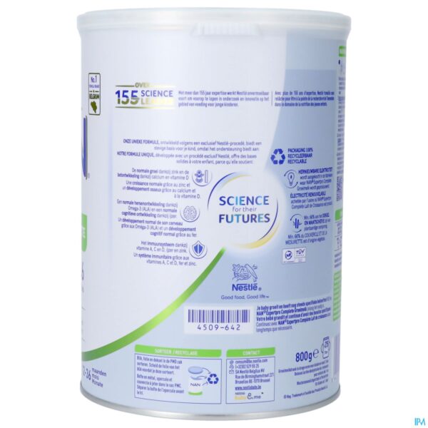 Packshot Nan Expertpro Complete Groeimelk 12-36m Pdr 800g