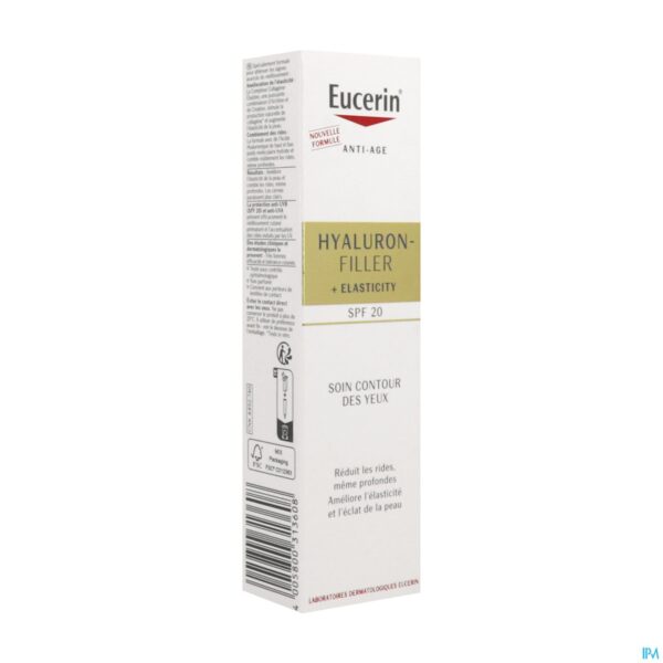 Packshot Eucerin Hyaluron Filler+elast.oogcontour Ip20 15ml