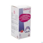Packshot Consolin Siroop Kind 125ml Unda