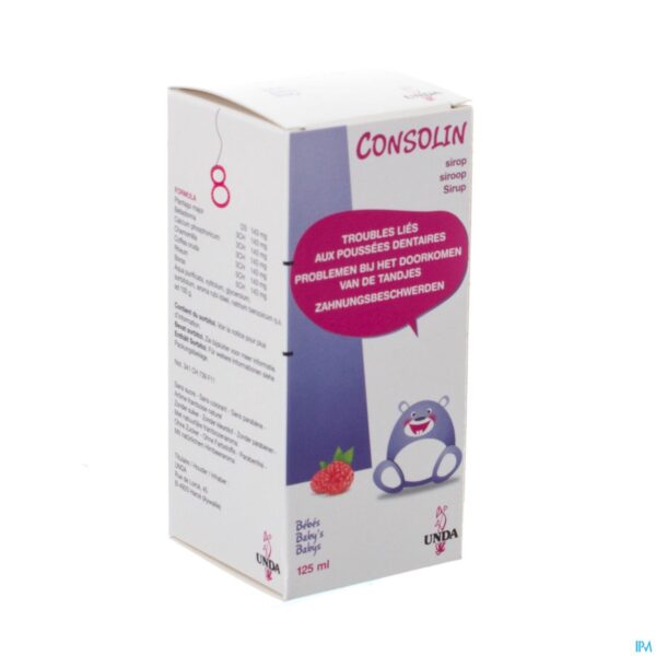 Packshot Consolin Siroop Kind 125ml Unda Packshot Consolin Siroop Kind 125ml Unda