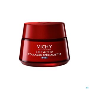 Packshot Vichy Liftactiv Collagen Specialist 16 Nachtcr50ml