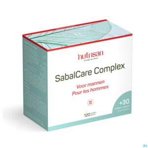 Packshot Sabalcare Complex Softgels 120+30 Gratuit Nutrisan