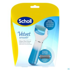 Packshot Scholl Velvet Smooth Voetvijl El.+exfol. Dh Blauw