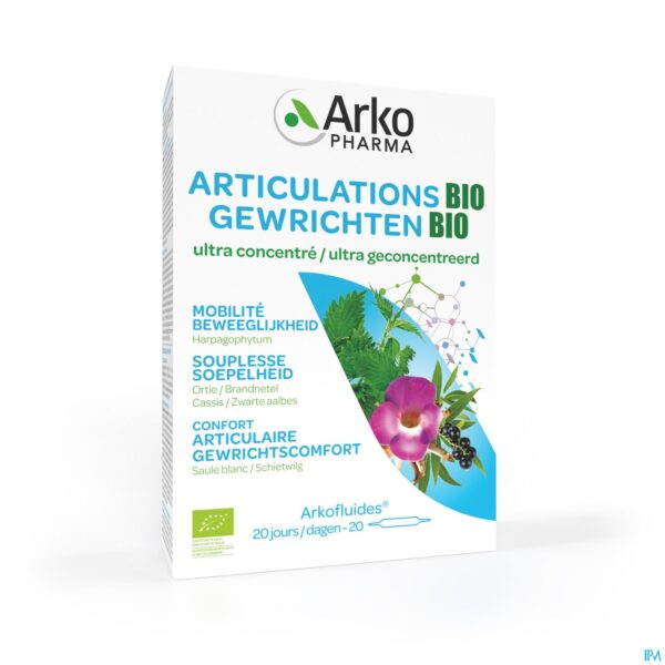 Packshot Arkofluide Gewrichten Amp 20x10ml Packshot Arkofluide Gewrichten Amp 20x10ml