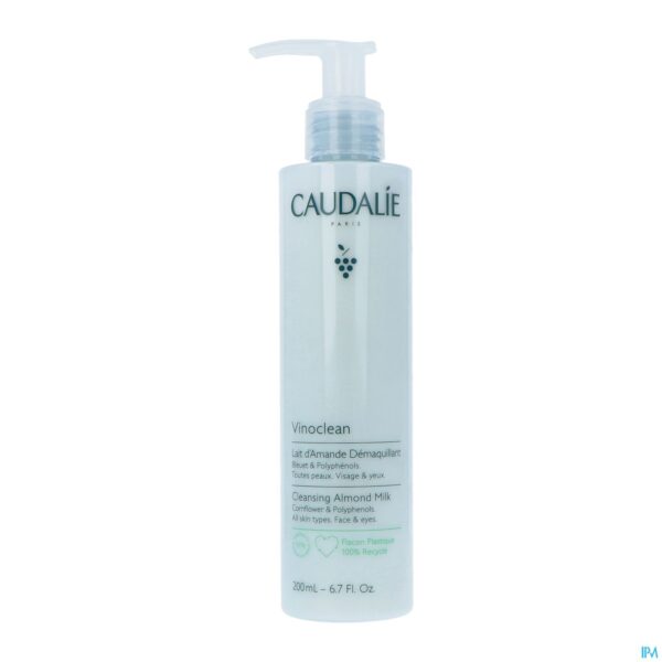 Packshot Caudalie Vinoclean Reinigende Amandelmelk 200ml