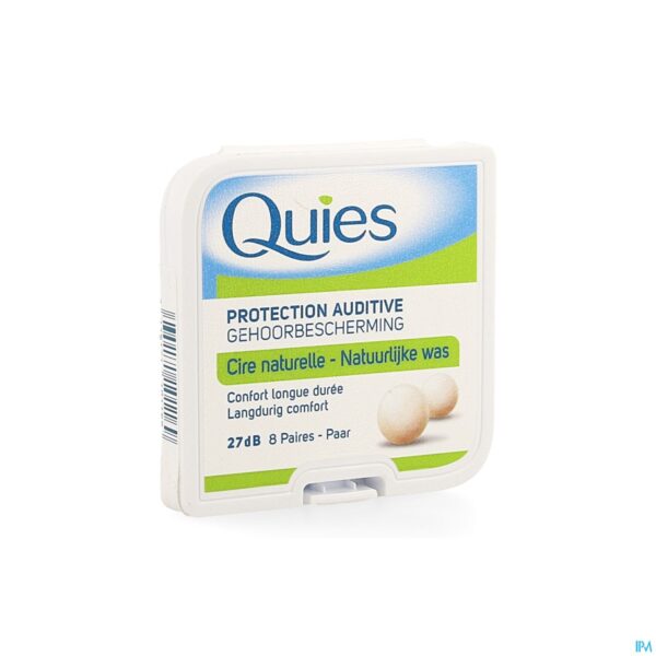 Packshot Quies Oordoppen Was A/lawaai 8 Paar