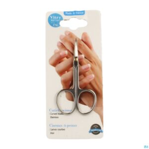 Packshot Velletjesschaar Gebogen Inox