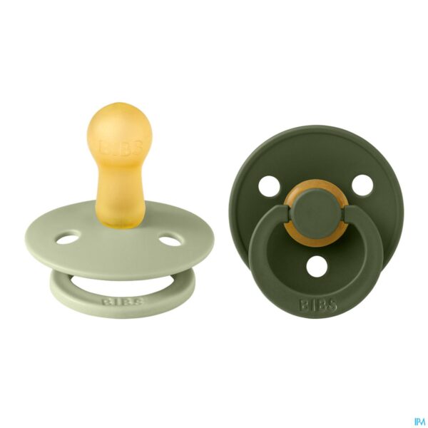 Productshot Bibs 2 Fopspeen Duo Sage Hunter Green
