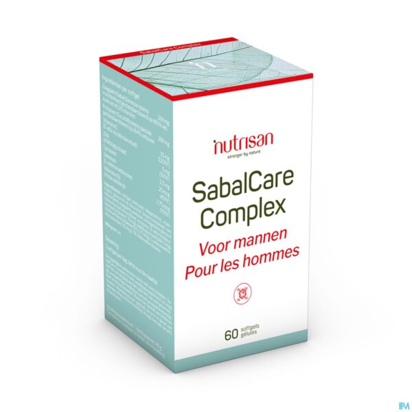 Packshot Sabalcare Complex Softgels 60 Nutrisan Packshot Sabalcare Complex Softgels 60 Nutrisan