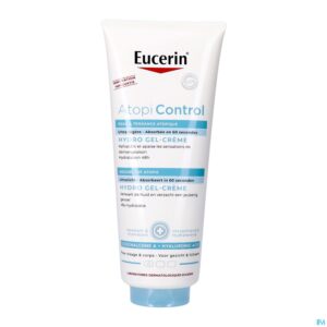 Packshot Eucerin Atopicontrol Hydro Gel Creme Tube 400ml