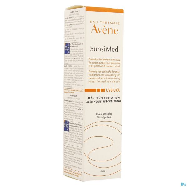 Packshot Avene Zon Sunsimed Creme 80ml