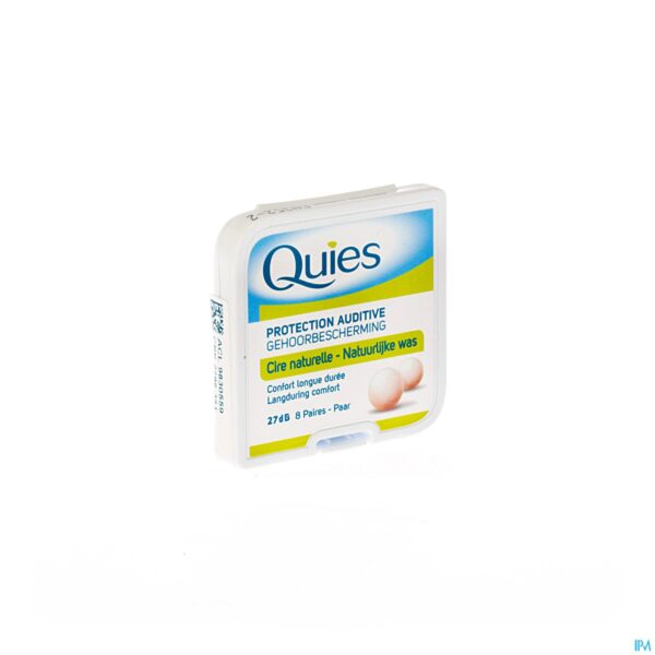Packshot Quies Oordoppen Was A/lawaai 8 Paar