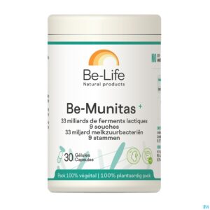 Packshot Be-munitas+ Be Life Pot Gel 30