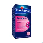 Packshot Davitamon Junior Framboos V1 Comp 60 Packshot Davitamon Junior Framboos V1 Comp 60