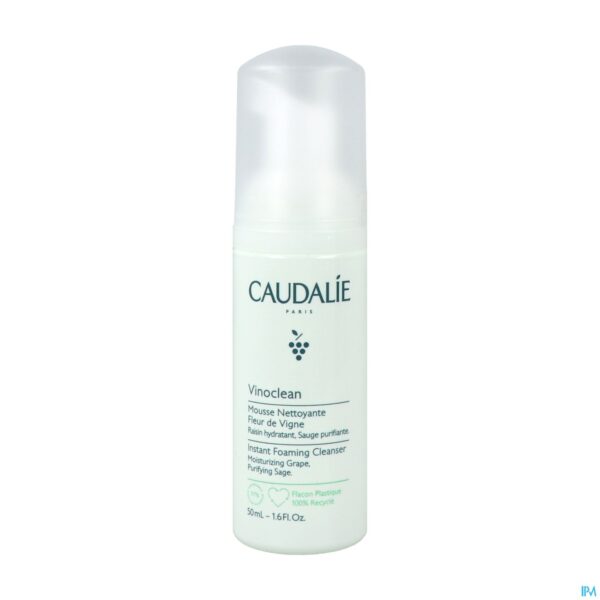 Packshot Caudalie Vinoclean Reinigende Mousse 50ml Packshot Caudalie Vinoclean Reinigende Mousse 50ml