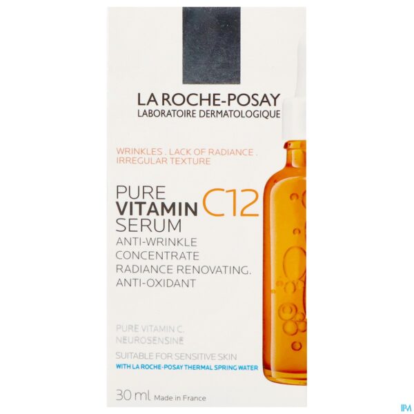 Packshot Lrp Pure Vitamin C12 Serum 30ml