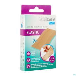 Packshot Febelcare Plast Elastic Uncut 10x6cm 10