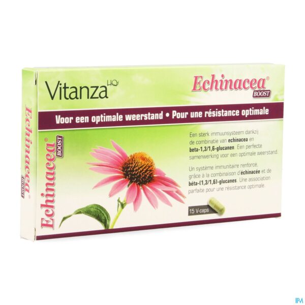 Packshot Vitanza Hq Echinacea Boost V-caps 15