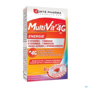 Packshot Multivit' 4G Energie Comp 30
