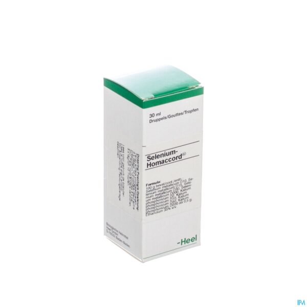 Packshot Selenium-homaccord Gutt 30ml Heel Packshot Selenium-homaccord Gutt 30ml Heel