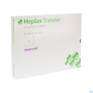 Packshot Mepilex Border Sil Adh Ster Nf 15,0x20,0 5 295600