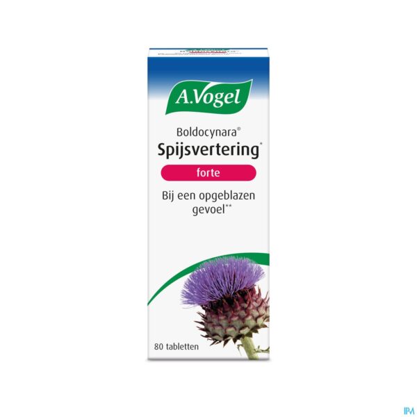 Packshot A.Vogel Boldocynara forte 80 tabletten Packshot A.Vogel Boldocynara forte 80 tabletten