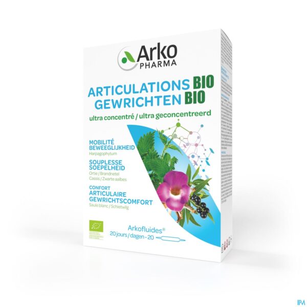Packshot Arkofluide Gewrichten Amp 20x10ml Packshot Arkofluide Gewrichten Amp 20x10ml