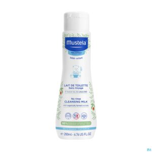 Packshot Mustela Pn Toiletmelk Z/spoelen 200ml